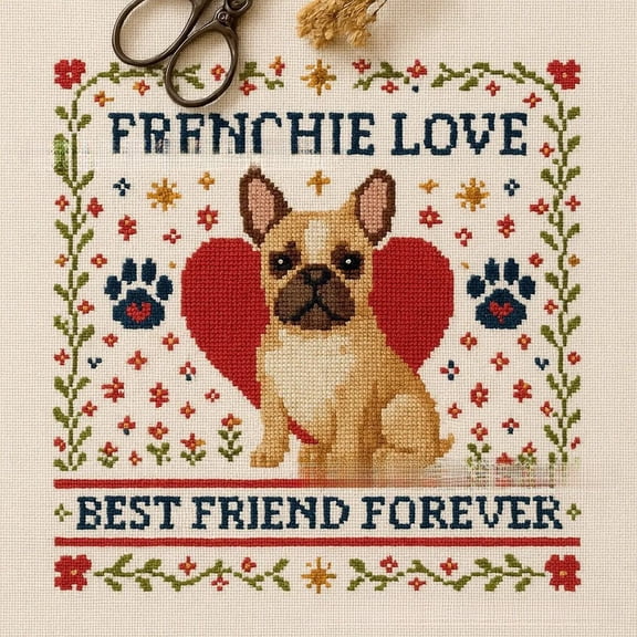 UUHYTG Personalized Embroidery Kit for Beginners, Stamped and Counted Cross Stitch Kits, Complete DIY Embroidery Set with Floss and Needle for Commemorative Gifts