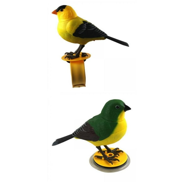 2 Uds., Regalos Activados, Loro Parlante, Juguete Para Mascotas, Control De Voz, Pájaro Cantor