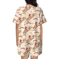 thumbnail image 3 of Lsque Howdy Cowgirl Women's Short-Sleeved Pajama Set - 2 Piece Soft and Lightweight Sleepwear Set-4X-Large, 3 of 9