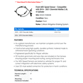 thumbnail image 2 of Front ABS Speed Sensor - Compatible with 2016 - 2021 Chevy Malibu 2.0L 4-Cylinder 2017 2018 2019 2020, 2 of 2