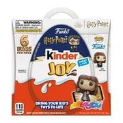 Kinder Joy Eggs, Harry Potter Funko Collection, Sweet Cream and Chocolatey Wafers, 6 Eggs