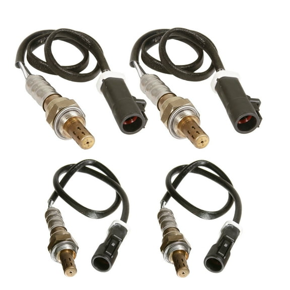 Maxfavor 4Pcs O2 Oxygen Sensor for 1998-1996 Ford Taurus 3.0L Flex Fuel Engine Upstream Downstream