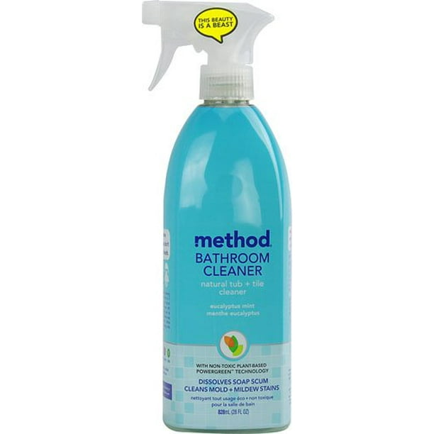 Method Bathroom Cleaner Naturally Derived Tub Plus Tile Method Bathroom Cleaner Naturally