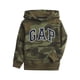 thumbnail image 1 of Sudadera con capucha y logo GAP para niños, camuflaje, talla XX grande, 1 of 1