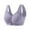 B_ Gray, variant on SMihono Bras for Older Women No Underwire Full Coverage Senior Padded Bra Solid Front Closure Push Up Cotton Bralettes Beige M
