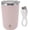 Light Pink, variant on ABCISI Electric Shaker Bottle, 11.8oz Stainless Steel Self Stirring Blender Mixer Cup for Sports, Workouts, Office, USB Rechargeable Auto Magnetic Mug Suitable for Coffee/Milk/Cocoa (Green)