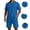 Y2-Blue, variant on Mens Track Suits 2 Piece Set Waffle Knit 1/4 Zipper Polo Shirt and Shorts Set Short Sleeve Drawstring Sweatsuit Sets with Pockets Athletic Jogging Sports Summer Clothes,Navy L
