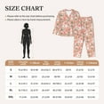 thumbnail image 4 of Sikiie Swan And Flowers3 Women's Long-Sleeve Shirt and Full-Length Bottom Pajama Set (s-xxl)-X-Large, 4 of 7