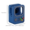 thumbnail image 5 of Soporte Del Cargador Soporte de cargador de consola de juegos 3D de silicona para Apple Watch Series 8 7 (Azul) Ehuebsd Para estrenar, 5 of 5