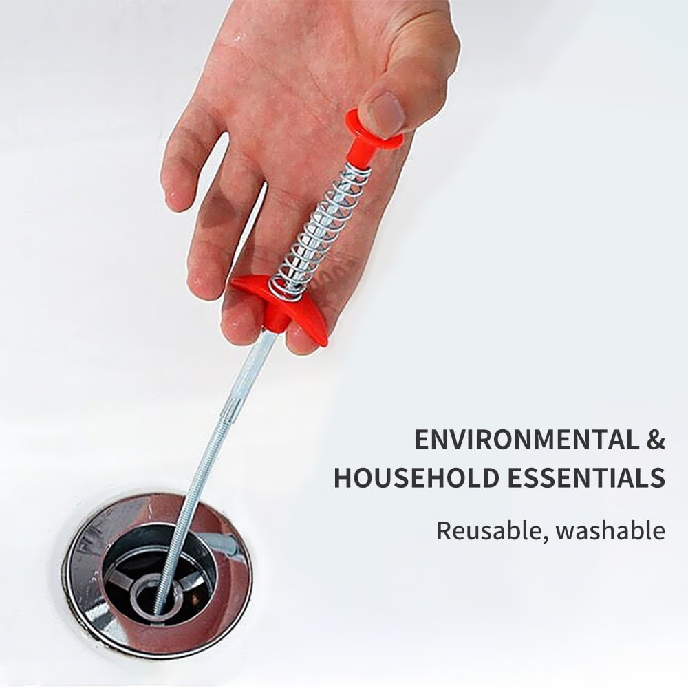 Buy Carevas Plumbing Drain Snake Clogged Drains Snake Auger Hair Clog