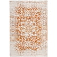 thumbnail image 3 of SAFAVIEH Madison Katina Traditional Area Rug, Orange/Ivory, 6'7" x 9'2" - Traditional Design, Orange & Ivory, Non-Shedding & Easy Cleaning, Ideal for Living Room, Bedroom, Dining Space, 3 of 16