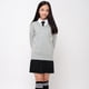 thumbnail image 5 of Suéter tipo jersey de cuello en V de punto para estudiantes, estilo universitario, para hombres y mujeres, JK, 5 of 6