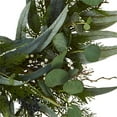 thumbnail image 3 of Pemberly Row 24" Eucalyptus and Mixed Greens Artificial Wreath in Green, 3 of 4