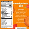 thumbnail image 3 of Noka Organic Sweet Potato Goji Smoothie, 4.22 oz Fruit Pouches, 12 Count Smoothie Drinks, 3 of 6