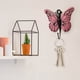 thumbnail image 5 of Ganchos decorativos de pared con flores | Percheros de hierro para niños | Porta sombreros y llaveros para baño, dormitorio y cocina, 5 of 5