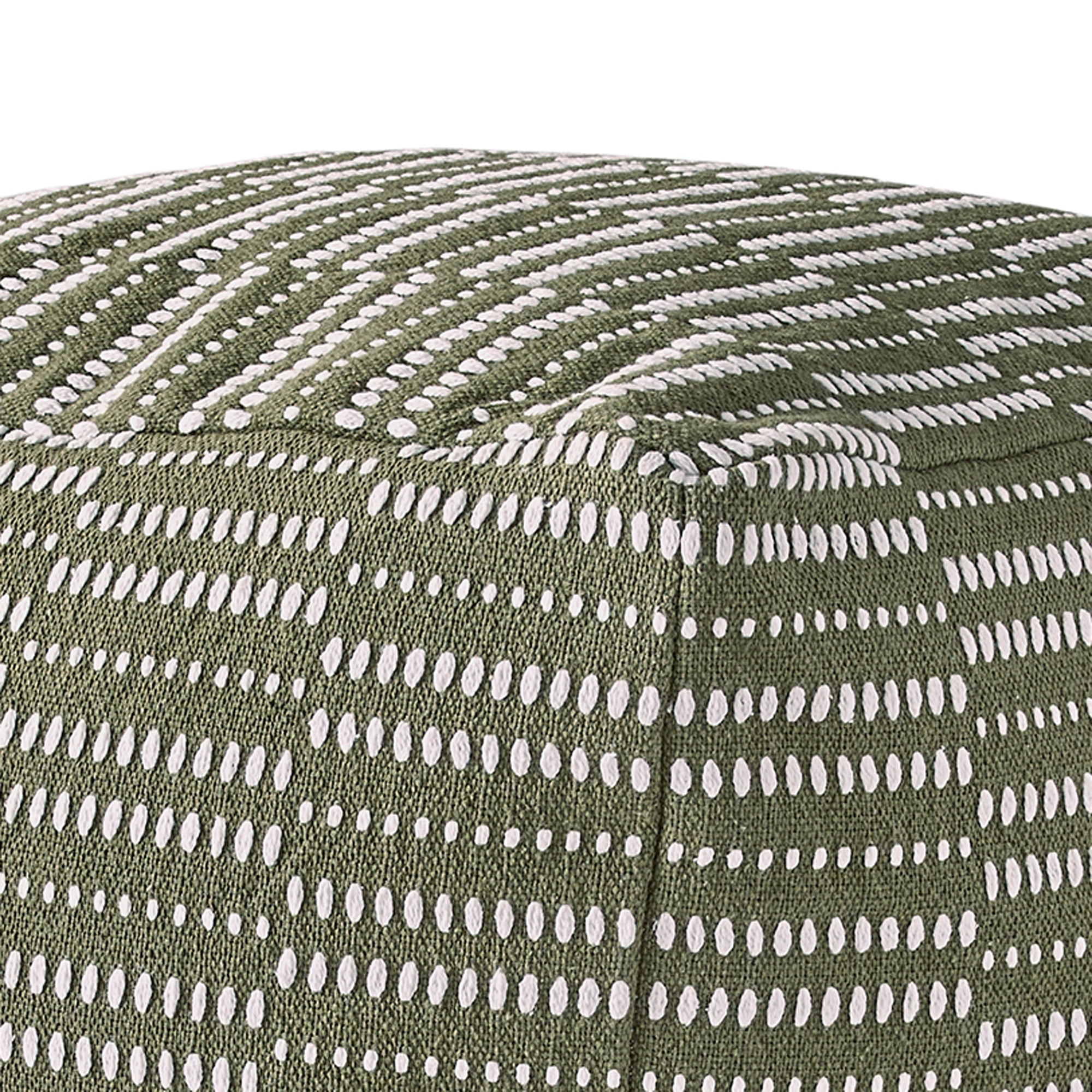 Better Homes & Gardens Taylor Cotton Pouf Cover
