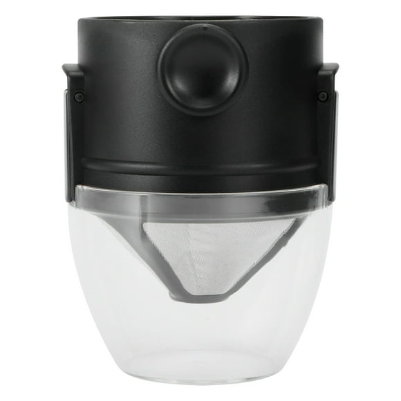 Filtre à café portable en acier inoxydable réutilisable avec entonnoir