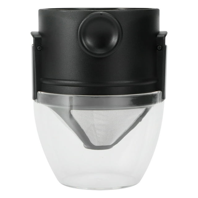Filtro de café plegable, filtro de café portátil de acero inoxidable para verter sobre café, filtro de café de acero inoxidable resistente y resistente Jadeshay A