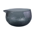 thumbnail image 1 of Flynix Glass Matcha Bowl Mixing Bowl, Traditional 4.72inch Handcrafted Glass Tea Chawan black, 1 of 10