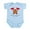 Sky Blue, variant on CafePress - My Great Grandma Loves Me! Infant Bodysuit - Baby Light Bodysuit, Size Newborn - 24 Months
