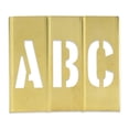 thumbnail image 5 of (2 pack) C.H. Hanson Brass Stencil Letter & Number Sets, Brass, 1 in - 1 SET (337-10068), 5 of 5