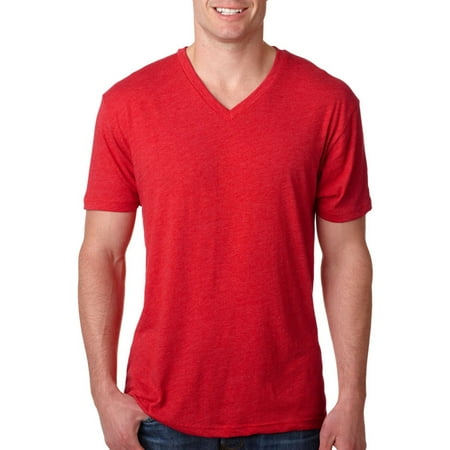 - Next Level Mens TriBlend Ribbed Knit T-Shirt, Vintage Red, 2X, Style, NL6040