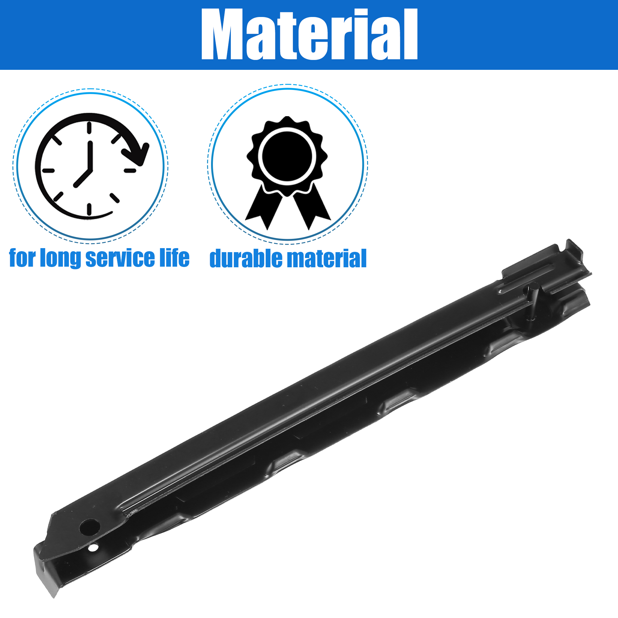 Unique Bargains Front Upper Bumper Cover Bracket for Mercedes E320 E500 2003-2009