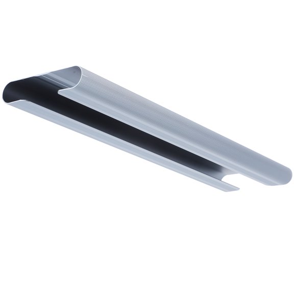 Raindrops Under Cabinet Glass Rack Silver Stainless Steel 1Pcs 31.5X8.5Cm