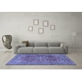 thumbnail image 3 of Ahgly Company Indoor Rectangle Persian Blue Traditional Area Rugs, 2' x 4', 3 of 4
