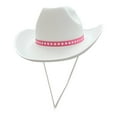 thumbnail image 1 of Sombrero de vaquero Yinane Sombrero de vaquero occidental ligero cómodo para senderismo, 1 of 8