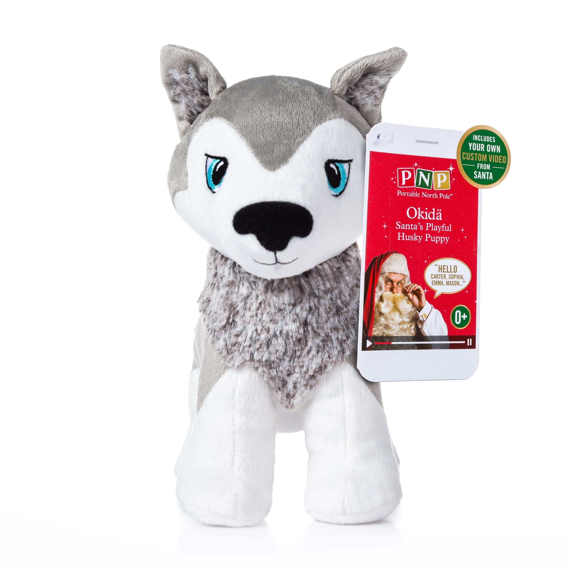 husky puppy plush