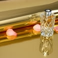thumbnail image 5 of VEELIKE 15.7"x118" Glossy Metallic Gold Mirror Adhesive Vinyl Roll, Peel and Stick Gold Vinyl Wallpaper, Chrome Vinyl Wrap for Walls Cabinets Crafts Car Decals, Non Glass Reflective Mirror Stickers, 5 of 7