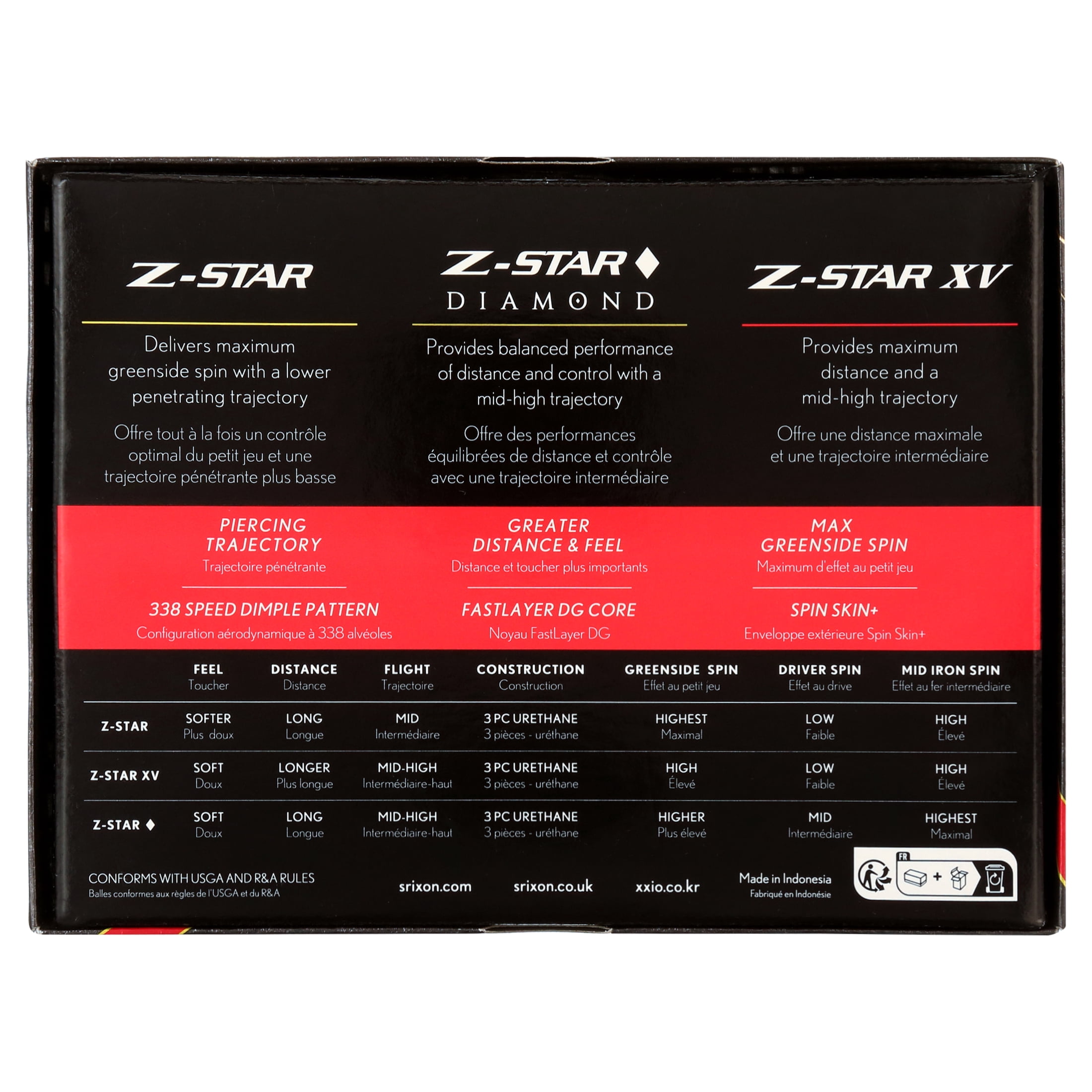 Srixon Z Star Golf Balls, Yellow, 1.45 lb, 12 Pieces