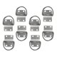thumbnail image 1 of Anillo de amarre para barcos Zulema de 8x de Punto de Anclaje para Camiones Furgonetas Caravanas Remolques Cuerda, 1 of 5