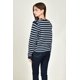 thumbnail image 3 of Cardigan de punto con botones Roman Fashion /Juvenil, 3140 (Marino rayas) azul marino CH, 3 of 5
