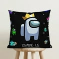 Among Us Pillowcase Set Anime Throw Pillow Cover 2 Pieces Christmas