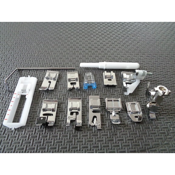 15-Set snap on Feet Foot Set Fits Bernina 830,900,910,930,940,950,1000,1020,1030