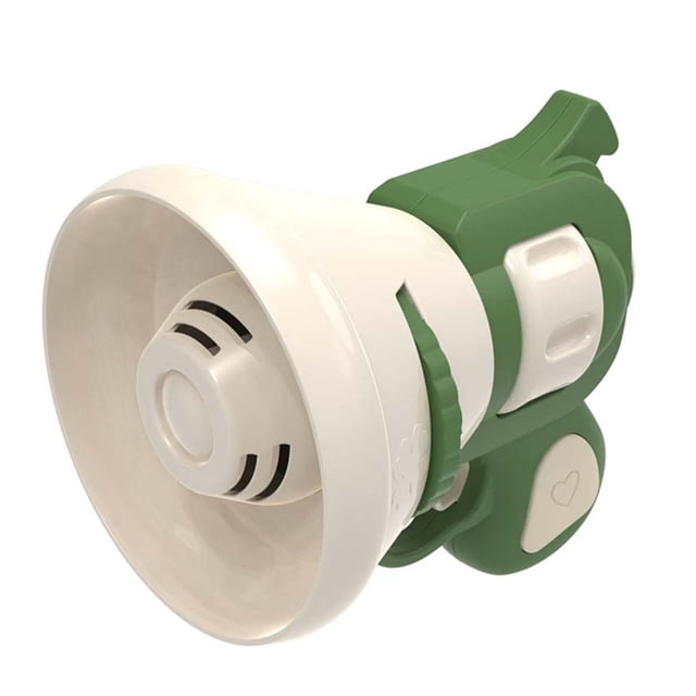 Green 2 In 1 Recordable Megaphone And Projector Toy Voice Recording Handheld Fun Play For Kids Green