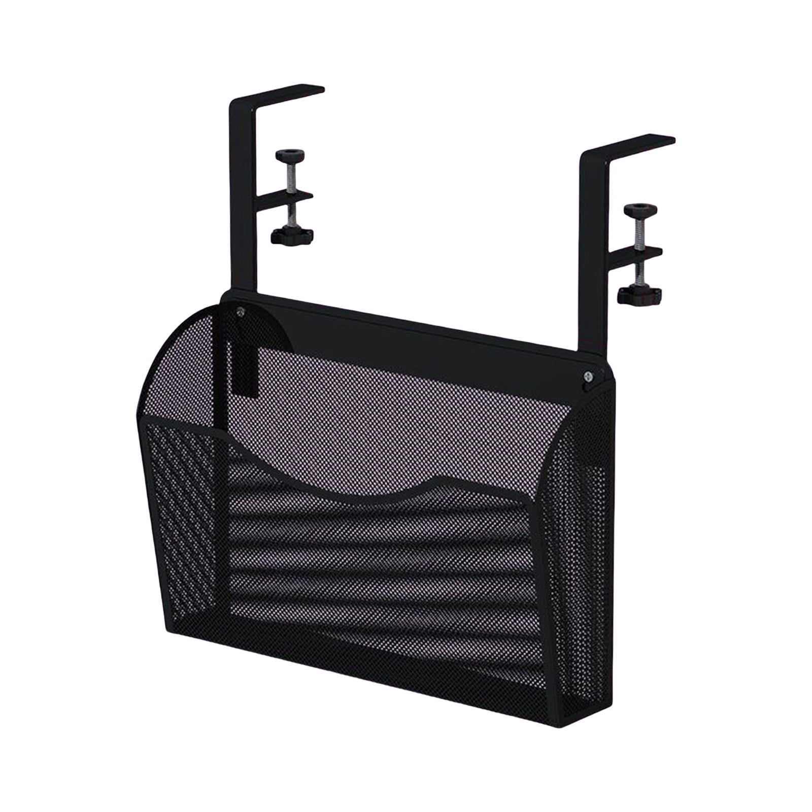 Easy Install Desk Storage Bin Versatile Desk Under Holder Baskets with Sections for Efficient Sorting
