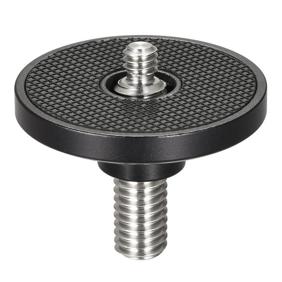 Uxcell 1/4" to 3/8" Male Double-Side Mounting Screw Adapter 1.73" Dia for Camera Tripod