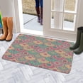 thumbnail image 5 of Bohemian Beige Geometric Diamond Pattern Design (1) Door Mat 30 X 17 Inch Welcome Doormat Indoor Outdoor Entrance Floor Mat Non Slip Spring Summer Decor Rubber Mats, 5 of 6