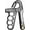 Gray, variant on Grip Strength Trainer, Hand Grip Strengthener with Adjustable Resistance 11-220Lbs(5-100KG), Automatic Counter, Design, Forearm Strengthener for Musicians Athletes and