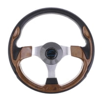 Marine Boat 13.6'' 320mm Steering Wheel W/ 3/4'' Tapered Key Adapter 3 spoke