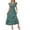 Army Green, variant on Delconic Women’s Short Sleeve V Neck Floral Print Maxi Dress Lightweight Flowy Casual Summer Long Dress for Daily Wear Army Green L