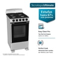 thumbnail image 2 of Estufa Mabe Piso 20 pulgadas Mercury EM5032BAPS1  Plata, 2 of 4