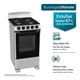 thumbnail image 2 of Estufa Mabe Piso 20 pulgadas Mercury EM5032BAPS1  Plata, 2 of 4