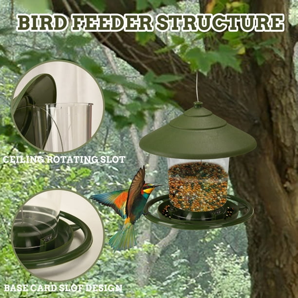 Clearance!SDJMa Wild Bird Feeders for Outside, Hanging Bird Feeder