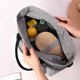 thumbnail image 3 of Bolsa de almuerzo aislada Bolsa de comida de gran capacidad | Bolsa impermeable para enfriador de hielo | Almacenamiento de alimentos fríos y calientes | Correa extendida | Material de la tela |, 3 of 5