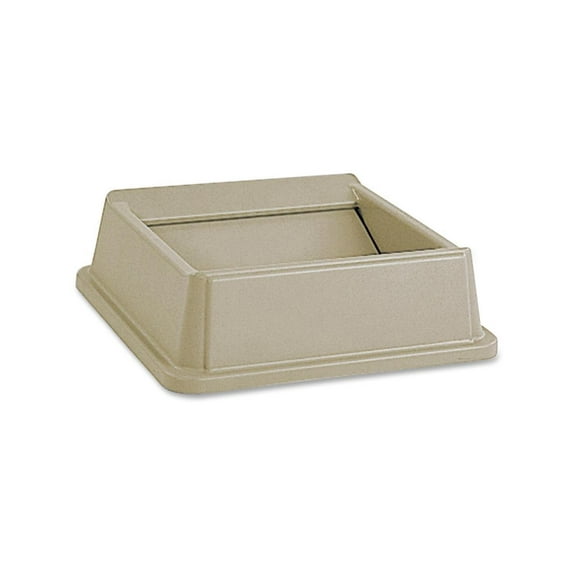 Rubbermaid 35 Gallon Kitchen Garbage Can, Beige