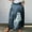 Gray, variant on WXLWZYWL Boho Maxi Skirts for Women Plus Size Trendy Fall 2024 Long Beach Skirts High Waisted Floral Renaissance Skirt with Pockets